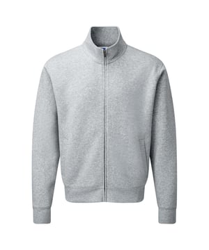 Geraderer Schnitt für einen modernen Look. Kadettenkragen aus eigenem Stoff mit passend eingefärbtem Fischgrät-Nackenband. Eingesetzte Ärmel und nach vorne gerichtete Schulternähte. YKK-Reißverschluss mit Metallabdeckung in Antiksilber. Selbstgestrickte Leistentaschen vorne. Waschanleitung Geeignet für 40C-Wäsche und Trockner bei niedriger Temperatur. Material 80% gekämmte, ringgesponnene Baumwolle, 20% Polyester. XS - 34/36, S - 36/38, M - 38/40, L - 40/42, XL - 42/44, 2XL - 44/46, 3XL - 46/48, 4XL - 48/50 (4XL nur in Schwarz und French Navy erhältlich).