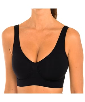 Formgebender BH.
 Atmungsaktives und elastisches Material.
 Natürlicher Push-Up-Effekt.
 Top-Stil.
 Ohne Nähte.
 Zusammensetzung: 81% Polyamid, 19% Elasthan
 Pflege:
Pflege:
 - Maximal 40º waschen.
 - Nicht bügeln.
 - Kein Bleichmittel verwenden.
 - Nicht zentrifugieren.