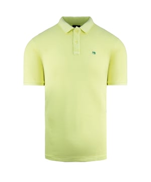 Scotch & Soda Polo de manga corta de algodón amarillo para hombre 142734 0244