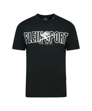 Plein Sport Bold Branded Logo Black T-Shirt. Philipp Plein Sport Black T-Shirt. Regular Fit, Fits True To Size. Plein Sport Branded Logo. 100% Cotton. Style Code: TIPS1100 98