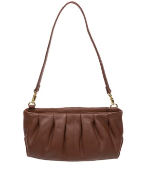 Handcrafted from high-quality, genuine Nappa leather with a natural super soft touch, the 'Victoria' grab bag from Pure Luxuries London's Marylebone Collection elevates this classic design with a unique silhouette. This style is secured with a zip-over top which opens to reveal a luxurious 100% cotton lining alongside two card slots - ideal for a night out or a special event. A slim and detachable leather handle with a drop length of 27cm adorns the bag which makes the transformation from grab to clutch bag quick and easy.