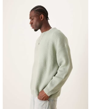 Jumpers & Cardigans by ASOS DESIGN In knit to win knit Plain design Crew neck Drop shoulders Oversized fitSold By: Asos