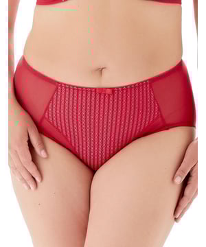 Berlei's chic Beauty Stripe collection boasts these deep briefs that are as comfortable as they are stylish. Made with a soft blend, these briefs feel heavenly on the skin, with a stripe panel on the front and rear for a fashion-forward twist on a classic, high-waist design. There is a cute bow embellishment adding a playful touch to these briefs while providing full rear coverage for comfort all day long.

High-rise waist
Full rear coverage
Mesh panelling
Bow embellishment
Soft lining
Country of origin: China
Composition: 56% Polyamide | 31% Elastane | 13% Polyester
Listed in UK sizes