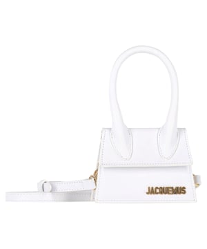 VINTAGE, RRP AS NEW
Elevate your accessory game with the Jacquemus Le Chiquito Mini Bag in pristine white leather, a whimsical creation by the visionary designer Simon Porte Jacquemus. Crafted in Italy from smooth leather, this mini tote bag features ultra-exaggerated proportions that make a bold fashion statement.
Complete with a long, adjustable shoulder strap that adds versatility to its design, this Jacquemus creation effortlessly blends charm and sophistication. Perfect for adding a touch of chic flair to your ensemble, this mini bag is a must-have for those who appreciate innovative and avant-garde fashion.
with Dust bag
Jacquemus Le Chiquito Mini Bag in White Leather
Condition: Excellent
Signs of wear: No retail tag, No visible sign of wear., 
Packaging: Dust bag
Color: White | ecru
Material: Leather | leather
Size: One Size
Measurements: Width: 65; Height: 90; Length: 120; Handle drop: 90; Strap length: 200
SKU: 400148 / NAPPUGBBA396517W