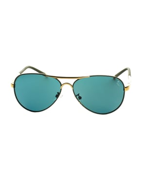 Must Have unisex aviator style sunglasses with polarized lenses and UV 400 protection, designed to provide maximum eye protection and style.

 Featuring a sturdy and elegant metal frame that adds a touch of sophistication.

 UV 400 polarized lenses block 100% of UVA and UVB rays, reducing glare and providing clearer, more comfortable vision.

 The design includes the brand's logo engraved on the temples and discreetly on one of the lenses, highlighting its authenticity and distinctive character.

 They include a soft cleaning cloth to keep your lenses spotless and a protective case to store them safely.

 Perfect for complementing any look, these glasses are ideal for those looking for protection and style in one piece.
 Measures: Lens height: 50 mm, Lens width: 58 mm, Bridge: 11 mm, Temples: 130 mm
 Composition: Metal
 Care:
- Wash only with water or, if necessary, a mild soap.
 - Dry with a soft cloth to avoid scratches.
 - Avoid contact with harsh surfaces or abrasive liquids.