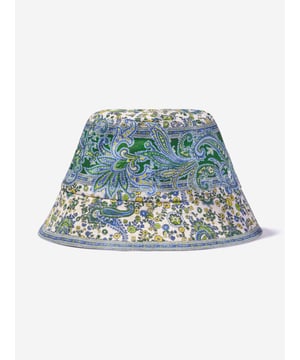 Introducing the exclusive Girls Paisley Bucket Hat in Green by Zimmermann, an essential addition to your little girl's wardrobe for AW2024. Capture the essence of luxury and style with this designer piece:‚ Exquisite Design: Features a charming paisley pattern in a vibrant green tone, perfect for stylish outings.‚ Premium Quality: Crafted from the finest materials ensuring durability and ultimate comfort.‚ Versatile Style: Easily pairs with both casual and dressy attire, ideal for any occasion.Elevate your girl's fashion game with this stunning Zimmermann bucket hat. Secure yours today!