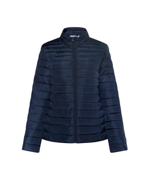 Starten Sie glänzend in die Wintersaison und machen Sie die wattierte Steppjacke von ICEBOUND zu Ihrem Begleiter. Das schimmernde Obermaterial verleiht der Jacke eine tolle Optik, während die mit synthetischem Füllmaterial ausgestatteten Kammern für eine ideale Isolierung sorgen. Der hohe Stehkragen ist ebenfalls gefüttert und schützt vor Wind und Nässe. Seitliche Reißverschlusstaschen runden das Design ab.  Steppjacke