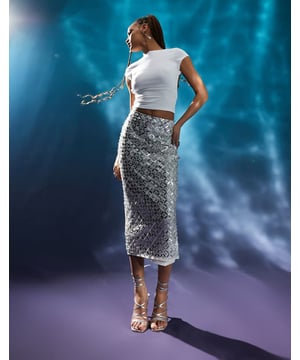 Asos midi skirt quiz discount