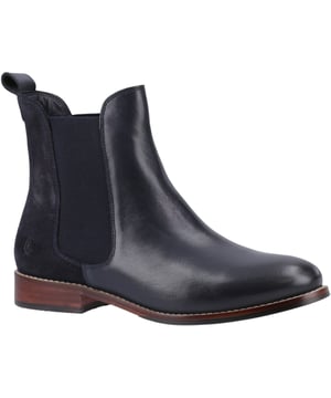 Eine großartige, trendige Wahl für jeden Tag, aber im klassischen Chelsea-Stiefel-Stil. Dank des bequemen Textilfutters und der Innenausstattung aus Memory-Schaumstoff bleiben Sie in unserem Colette-Stiefel komfortabel.