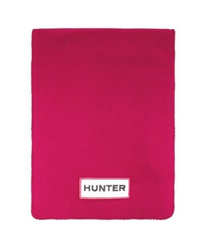Hunter Original Kids Fleece Logo Winter Scarf Pink KAF3019KCA FUS