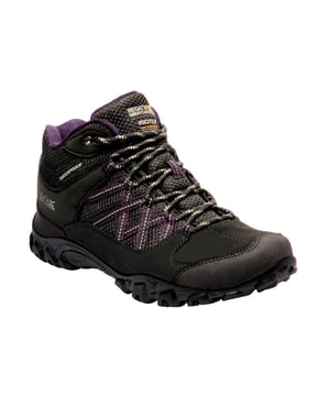 Material: PU-Nubuk: 100%. Hydropel wasserabweisende Technologie. Wasserdichtes Isotex-Schuhwerk. Nahtversiegelt mit interner Membran-Stiefeleinlage. Obermaterial aus PU-Nubuk und atmungsaktivem Mesh. Tief gepolsterter Neoprenkragen und Zunge aus Mesh. Gummierte Zehen- und Fersenpuffer. EVA-Komfort-Fußbett. Stabilisierender Schaft zum Schutz des Unterfußes und zur Verringerung der Fußermüdung. Leichte Gummilaufsohle mit niedrigem Profil. Hohe Griffigkeit und Strapazierfähigkeit.