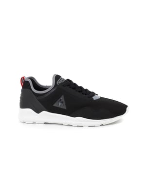 Le Coq Sportif LCSR XX Mesh Lace-Up Zwart Synthetisch Heren Trainers 1720197