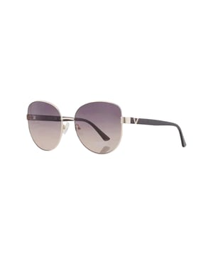 Gafas de sol de mujer de color dorado - Guess GF6172-5932B• material: metal• color: dorado• tamaño: 55/17/140 mm (longitud de la lente / ancho del puente / longitud de la varilla)  DEGRADED-CATEGORY 3