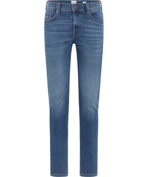 Ontdek de perfecte combinatie van stijl en comfort met de Mustang herenjeans. Deze slim fit jeans biedt een moderne en slanke pasvorm die je silhouet perfect accentueert. Het lage model creëert een casual en ontspannen look, ideaal voor dagelijks gebruik en vrije tijd. De jeans heeft een praktische rits- en knoopsluiting voor een stevige pasvorm en gemakkelijk aan- en uittrekken. De klassieke 5-pocket stijl biedt genoeg ruimte voor je essentials, terwijl de stevige riemlussen je in staat stellen om de pasvorm aan te passen met een riem. Deze jeans is gemaakt van hoogwaardige materialen en garandeert niet alleen duurzaamheid, maar ook een hoog draagcomfort dat de hele dag meegaat. Voor dagelijks gebruik of voor speciale gelegenheden, Mustang herenjeans zijn de ideale keuze voor modebewuste mannen die waarde hechten aan kwaliteit en stijl.