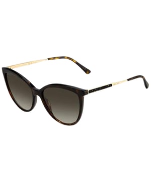 Gender: Women
Main color: Brown
Extra: No extra
Frame color: Brown
Frame material: Plastic
Lenses color: Black
Lenses material: Plastic
Filter category: 3
Style: Cat Eye
Lenses effect: Gradient
Protection: 100% UVA & UVB
Grosse: 56-16-145
Lenses width: 56
Lenses height: 48
Bridge width: 16
Frame width: 140
Temples length: 145
Spring hinge: No
Shipment includes: Branded case
Rim style: Full-Rim