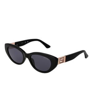 Gender: Women
Main color: Black
Extra: No extra
Frame color: Black
Frame material: Plastic
Lenses color: Grey
Lenses material: Plastic
Filter category: 3
Style: Oval
Lenses effect: No Extra
Protection: 100% UVA & UVB
Grosse: 51-19-140
Lenses width: 51
Lenses height: 36
Bridge width: 19
Frame width: 140
Temples length: 140
Spring hinge: No
Shipment includes: Branded case
Rim style: Full-Rim
