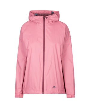 Wasserdichte Jacke mit kontrastierendem Netzfutter. Verstellbare, angeschnittene Kapuze. Verstellbare elastische Manschetten. Kontrastierender, flacher Frontreißverschluss. Innerer Sturm-Reißverschluss. 2 Reißverschlusstaschen. Wasserdicht 5000mm, atmungsaktiv 5000mvp, winddicht, verschweißte Nähte. Außenmaterial: 100% Polyamid PU-Beschichtung. Futter: 100% Polyester-Netz. Trespass Womens Chest Sizing (ca.): XS/8 - 32in/81cm, S/10 - 34in/86cm, M/12 - 36in/91.4cm, L/14 - 38in/96.5cm, XL/16 - 40in/101.5cm, XXL/18 - 42in/106.5cm. Bitte beachten Sie: Passt in Ihrer normalen Größe.
