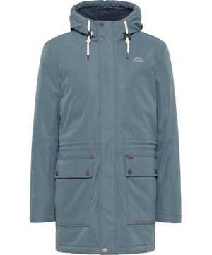 Eine entspannte Winterzeit garantiert Ihnen die wattierte Arctic-Winterjacke von Outdoor-Profi ICEBOUND. Das beschichtete Material ist wind- und wasserabweisend, während die Polar-Fleece-Innenseite für isolierte Wärme sorgt. Äußerlich überzeugt der Parka durch sein zeitloses Design, dass durch die großen aufgesetzten Pattentaschen optimiert wird. Weitere Merkmale sind das innen liegende Zugband in der Taille, die Rippstrickbündchen an den Ärmeln sowie die Kapuze mit starker Kordel. Als sehr praktisch erweisen sich die Function Straps im Inneren des Parkas, wodurch Sie den Mantel wie ein Rucksack über Ihre Schultern tragen können.  Winterparka