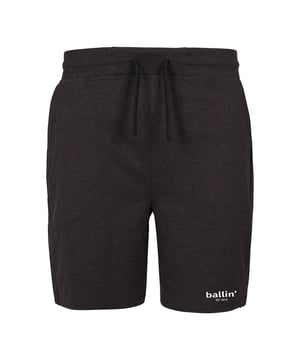 Pantalones cortos de jogging para hombre de la marca Ballin Est. 2013. El pantalón corto de jogging de Ballin Est. 2013 está confeccionado en algodón, poliéster y elastano de alta calidad, y tiene un corte regular. El suave algodón proporciona una gran comodidad.  Nombre del modelo: Small Logo Jogging ShortCategoría: pantalones cortos de jogging para hombreMateriales: algodón, poliéster, elastanoColor: gris marengo