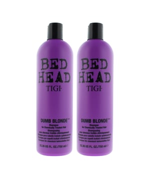 Dumb Blonde Shampoo removes build up without drying hair out. Helps reconstruct and care for chemically treated hair. Improves vibrancy and adds shine.