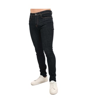 Pantalones vaqueros azules Diesel, bragueta con cremallera, cintura alta, 96 % algodon, 3 % elastomultiester, 1 % elastano, corte ce�ido, marca Diesel, fabricado en Tunez