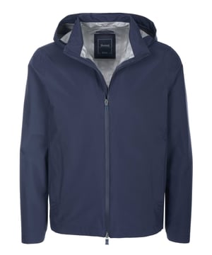 100% poliéster; chaqueta herno;  Modelo: GI00119UL 11124 9201;  Mano de obra de alta calidad;  Capucha desmontable con botones a presión;  cremallera bidireccional;  Dos bolsillos para las manos con cremallera;  Un bolsillo interior;  dobladillo con cordón elástico;  Repelente al agua y al viento;  Detalles del logotipo de Herno.