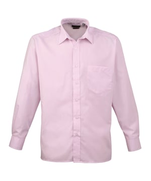 65% Polyester, 35% Katoen. Stof: Popeline, Weven. Ontwerp: Eenvoudig. Zakken: 1 borstzak. Bevestiging: Knop. Manchet: Geknoopt. Mouwtype: Met lange mouwen. Halslijn: Verstevigde kraag, Omgeslagen kraag. Zoom: Recht. Rugstuk, Easy-Care. 105gsm. Duurzaamheid: Amfori, BSCI, REACH, Sedex, WRAP Gecertificeerd.