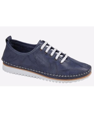 Be sure to get a on trend look every time with these must have Nevaeh Flexi Lace shoes from Mod Comfys
- Softie Leather upper
- Heel pull loop
- Cushioned footbed
- Elasticated laces
- Durable rubber outsole