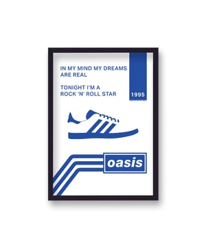 Dimensions - 297mm (w) x 420mm (l). Printed on 240gsm Matte Ultra white paper, offering a smooth finish with ultra vivid colours. All of our frames are FSC certified and handmade in the UK by our qualified framers.The frames are professionally finished and ready to hang. We use Clarity + premium synthetic glazing. The wood measures 20mm face x 22mm depth.