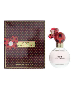 Dot is a fruity floral fragrance by Marc Jacobs. It was released in 2012. Top notes honeysuckle red berries dragon fruit. Middle notes jasmine orange blossom coconut. Base notes driftwood vanilla musk.