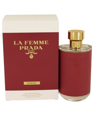 Prada La Femme Intense Perfume by Prada, La femme intense is a floral and feminine perfume that was launched by prada in 2016. It is a versatile scent that is perfect for during the day and will carry well into the evening. The top notes will excite your senses with ylang-ylang and frangipani.