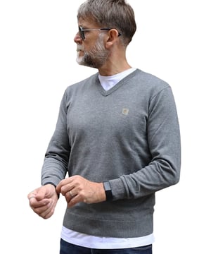 Mens designer v neck jumpers on sale