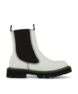 Dune quarter snakeskin chelsea on sale boots