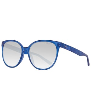 PEPE JEANS PJ7289C355 Damen-Sonnenbrillen• material: Kunststoff• farbe: Blau• maße: 55/17/145 mm (Glasbreite / Stegbreite / Bügellänge)  Crystal Type: No Extra Lens Color: Gray