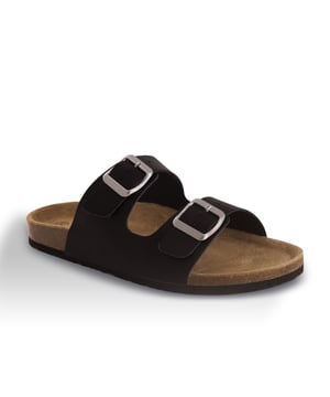 Perfecte sandaal voor warmer weer &ndash; unisex maat tot UK13
 Zacht bovenwerk van echt leer
 Volledig leren suède binnenzool
 Lichtgewicht middenzool met padding voor extra demping en comfort
 Twin gesp riemen voor een gemakkelijke aanpassing en een geweldige pasvorm
 EVA buitenzool &ndash; zeer duurzaam en lichtgewicht
 De trendy modeseizoensstijl, geweldige waarde voor een volledig leren product
 100% gloednieuw en van hoge kwaliteit, wordt geleverd in een gemerkte doos, geschikt om cadeau te geven