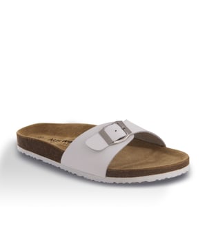 Perfecte sandaal voor warmer weer &ndash; unisex maat tot UK13
 Zacht bovenwerk van echt leer
 Volledig leren suède binnenzool
 Lichtgewicht middenzool met padding voor extra demping en comfort
 Twin gesp riemen voor een gemakkelijke aanpassing en een geweldige pasvorm
 EVA buitenzool &ndash; zeer duurzaam en lichtgewicht
 De trendy modeseizoensstijl, geweldige waarde voor een volledig leren product
 100% gloednieuw en van hoge kwaliteit, wordt geleverd in een gemerkte doos, geschikt om cadeau te geven