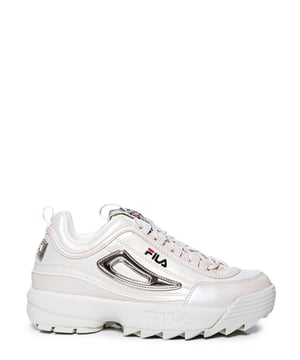 Fila Disruptor N Beig-Up Beige Trainers para mujer de cuero liso 1011020 79G