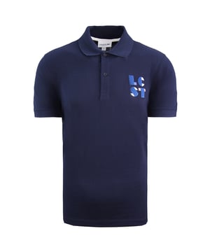 Lacoste reguläre Fit Herren Navy Polo -Hemd