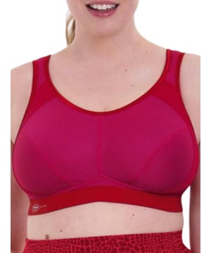 Anita Women's Active Dynamix Star Max Support Sports Bra 5537 32A Red