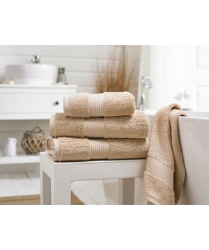 Pima Cotton is accepted to be better than Egyptian cotton as it gives better absorbency, more durability and is softer to the skin. This towel contains anti-bacterial and odour blocking properties which are added during manufacturing.