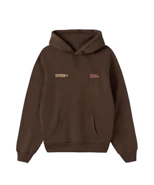 Brushed Oversize Brown Hoodie

 Do you know when there is someone who just seeing their number on the screen already stresses you out? This hoodie is for that occasion. A clear message for sailors of your new #StressOut mood.

 Your new first commandment #StressOut and #DontCallMeBaby

 Composition:
 100% Cotton Spun, combed and brushed

 Weight: 320
 Composition: 100% Cotton Spun, combed and brushed
 Care:
Wash at maximum temperature 30º.
 Iron at low temperature.
 You can use a dryer.
 Do not use bleach.