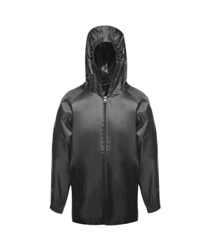 100% Polyester. Waterproof. With hydrafort 5000 polyester fabric. Windproof fabric. Taped seams. Integral hood. Elasticated cuffs. Chest sizes approx.: 2-3 Years (20 - 21in), 3-4 Years (21 - 21.5in), 5-6 Years (23 - 24in), 7-8 Years (25 - 26.5in), 9-10 Years (27 - 28.5in), 11-12 Years (29.5 - 31in).