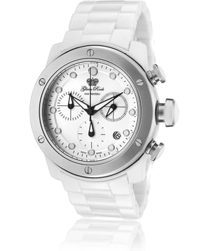 Glam Rock GR50100 - Damenuhr Quarz aus Keramik• Material: Keramik• Glas: Saphir• Armband: Keramik• Farbe: Silber• Wasserbeständigkeit: 100 m (10 ATM)• Gehäusegröße: 42 mm