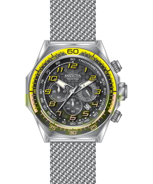 El Invicta 47899 tiene una caja de acero inoxidable de 50 millimetros con una esfera negro.
Esta modelo funciona con un movimiento de Cuarzo preciso.
Resistencia a la presión de aqua de 3 bares.
Este modelo es parte de la colección Invicta Racing.

2 años de garantía Invicta.