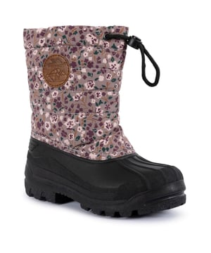 Obermaterial: 40% Textil. Sohle: 60% TPR. Gewebe-Technologie: Wasserdicht. Niedriger Absatz. Schnitt: Waden-Länge. Design: Ditsy Druck, Logo. Zehenform: Rund. Verschluss: Zum Hineinschlüpfen, Klettverschluss.