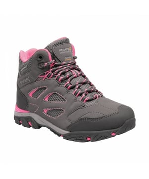85% Polyurathan, 15% Polyester. Kinder-Wanderstiefel aus wasserdichtem Isotex-Material. Nahtversiegelt mit interner Membran-Stiefeleinlage. Wasserabweisende Hydropel-Technologie. Geschlossenes Schuhwerk für reduzierte Stolpergefahr. Abriebfeste Zehen- und Fersenpuffer. EVA-Komfort-Fußbett. Stabilisierende Schafttechnologie - (ab Größe 13 UK Kind/32 EU). Interne EVA-Tasche für Komfort unter den Füßen und geringeres Gewicht. Neue Gummilaufsohle mit selbstreinigenden Eigenschaften, abgewinkelten Stollen für Vortrieb, Bremsen und größerem Fersengriff, um Stöße zu verteilen.
