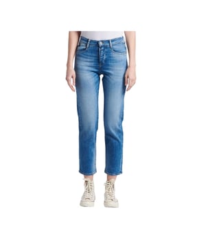 Jeans Le Temps Des Cerises Bambino Frau Blau Baumwolle. Authentische Kleidung der Marke Le Temps Des Cerises - Streetwear/Sportswear-Design von Le Temps Des Cerises - Le Temps Des Cerises für Frauenmode, perfekt für den Alltag - Jeans Le Temps Des Cerises in Blau lässt sich hervorragend mit dem Rest Ihrer Garderobe kombinieren - bequeme Baumwollmaterial - klassisch - Bambino -
