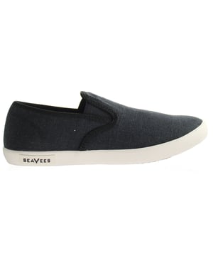 Seavees Baja Slip On Standard Black Vintage Black Womens Shoes