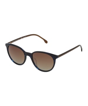 Gafas de sol de mujer de color azul - Lozza SL4178M516X8P• material: acetato• color: azul• tamaño: 51/19/140 mm (longitud de la lente / ancho del puente / longitud de la varilla)  FRAME COLOR: BLU STRIATO LUCIDO