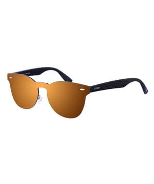 Gafas de sol Kypers con montura de Nylon.
Color Negro
Forma ovalada.
Lentes de color Dorado
Patillas de Nylon con el nombre de la marca grabado.
100% Protección UV. 
Cristales antirreflejo polarizados.
Incluye una funda de tela de protección.

Medidas:  Alto lente: 43 mm. Ancho lente: 57 mm. Puente: 15 mm. Patillas: 150 mm.

Limpieza y manutención:
-Limpiar las gafas con agua y jabón (neutro).
- No utilice paños sucios o abrasivos, que puedan alterar las características de los filtros.
- Utilice solo accesorios y repuestos originales.